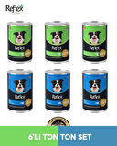 Reflex Plus Köpek Maması 6'lı Ton ton Set