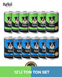 Reflex Plus Köpek Maması 12'li Ton ton Set