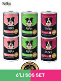 Reflex Plus Köpek Maması 6'lı Sos Set