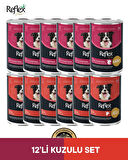 Reflex Plus Köpek Maması 12'li Kuzulu Set