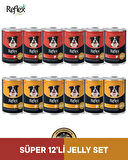 Reflex Plus Köpek Maması Süper 12'li Jelly Set