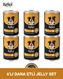Reflex Plus Köpek Maması 6'lı Dana Etli Jelly Set