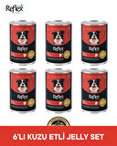 Reflex Plus Köpek Maması 6'lı Kuzu Etli Jelly Set