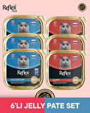 Reflex Plus Kedi Maması 6'lı Jelly Pate Set