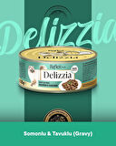 Reflex Plus Delizzia Yetişkin Somonlu-Tavuklu Gravy Kedi Maması 3x85 gram