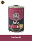  Reflex Plus Jöle İçinde Et Parçacıklı Kuzu Etli Yetişkin Kedi Maması 400gr