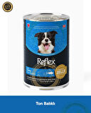  Reflex Plus Jöle İçinde Et Parçacıklı Ton Balıklı Yetişkin Köpek Maması 400gr