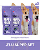 Reflex Happy Hour Calmness Sakinleşmeyi Destekleyici Köpek Ödül Maması 3lü Fırsat 3x60gr 