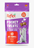 Reflex Pocket Treats Tüy Yumağı Kontrolü İçin Kedi Ödül Maması 3lü Fırsat 3x60gr