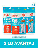 Reflex Pocket Treats Seçiçi Kediler İçin Kedi Ödül Maması 3lü Fırsat 3x60gr