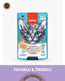 Wanpy Pouch Tavuk-Ördek Yaş Yavru Kedi Maması 70gr