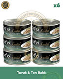 Reflex Plus Essential Kedi Ton Balık&Tavuk 6X70gr