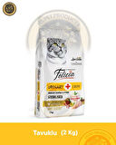 Felicia Urinary Care Adult Chicken Sterilised-Collagen 2kg (Az Tahıllı & Hipoalerjenik Tavuk Etli Sterilised Yetişkin Kedi Maması)