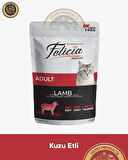 Felicia Pouch Yetişkin Kuzu Etli Yaş Kedi Maması 3x85gr