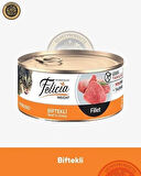 Felicia Kısırlaştırılmış Biftekli Fileto Yetişkin Kedi Konservesi 6x85gr