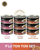 Reflex Plus Essential Ton Balıklı-Karışık Ton Ton Set - 9x70 gr