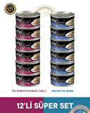 Reflex Plus Essential Kedi Jöle-Ton-Karides ve Ton Balıklı - 12x70gr