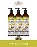 Garden Mix Kedi Ve Köpek Somon Yağı 3x200 ML