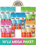 Reflex Pocket Treats 10'lu Köpek Ödül Maması Mega Set 10x70gr