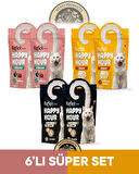 Reflex Plus Happy Hour 6'li Kedi Maması Süper Set 6x60gr