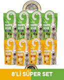 Reflex Plus Happy Hour 8'li Kedi Maması Süper Set 4 / 8x60gr