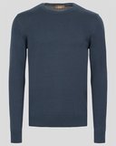 Erkek Triko Bisiklet Yaka Sık Örme Lacivert Slim Fit Kazak NCS JEANS 3001
