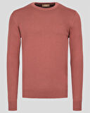 Erkek Triko Bisiklet Yaka Sık Örme Narçiçeğimelanj Slim Fit Kazak NCS JEANS 3001