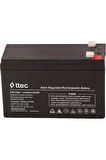 Ttec 12v 9ah Bakımsız Kuru Aku