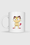  Meowth Tasarımlı Kupa Bardak