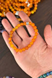 8 mm Turuncu Akik Taşı Bileklik