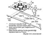 Siemens EO7C6PO12O Beyaz Cam Ocak
