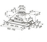 Franke 305.0680.919 Box Fbı 525 Bk Aspiratör