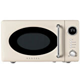 Vestel MD 20 YD Retro Bej  Mikrodalga Firin