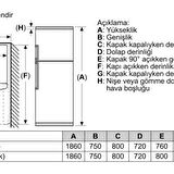 Siemens KD76NAWE0N Buzdolabı