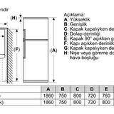 Profilo BD2076WEXN Buzdolabı