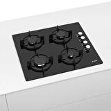 Bosch POP6C6O10L Cam Ankastre Ocak