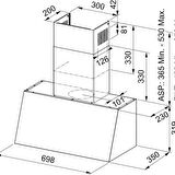 Franke 321.0697.175 Fco70Oa Franke Avena Davlumbaz