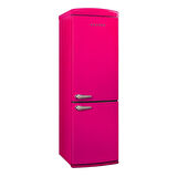 Vestel NFK37011 Pembe Retro Kombi Buzdolabı