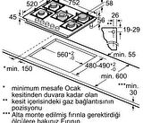 Profilo ON28Q6P10D Ankastre Ocak