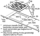 Siemens EN6B2NP40O Ankastre Beyaz Cam Ocak