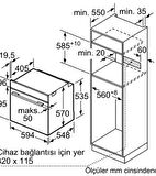 Bosch HRA518BS1 Ankastre Fırın