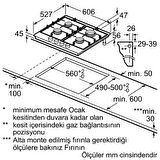Bosch PRP6A6D70 Ankastre Ocak