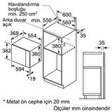 Siemens BE555LMS0 Ankastre Mikrodalga Fırın