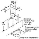 Profilo DVE6G560 Ankastre Davlumbaz