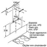 Siemens LC65KA670T Ankastre Davlumbaz