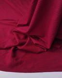 Kırmızı Bordo Arası Renkte Bürümcüklü Jarse Kumaş 160x220cm