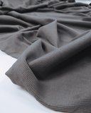 Gri Füme Kaşkorse Ribana Örme Kumaş Esnek Yumuşak Saran Bluzluk & Bodylik En: 110cm