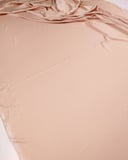 Pembe Somon Saten Kumaş İnce Tiril Tiril Dökümlü Gömleklik & Elbiselik 150x150cm