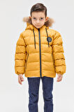 Benittokids Erkek Çocuk Natürel Kürklü Mont 51289