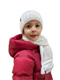Benittokids Çocuk Şapka Eldiven Atkı Takımı 7021
